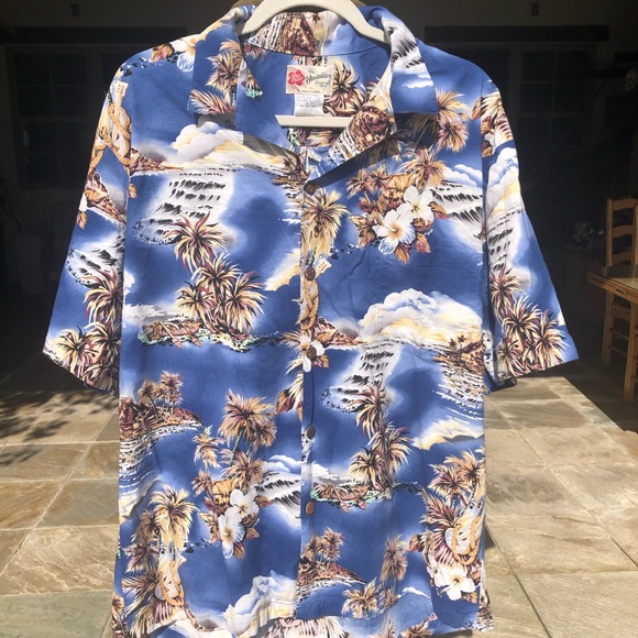 HILO HATTIE ORIGINAL HAWAIIAN BUTTON DOWN SHIRT XL - Picture 2 of 8
